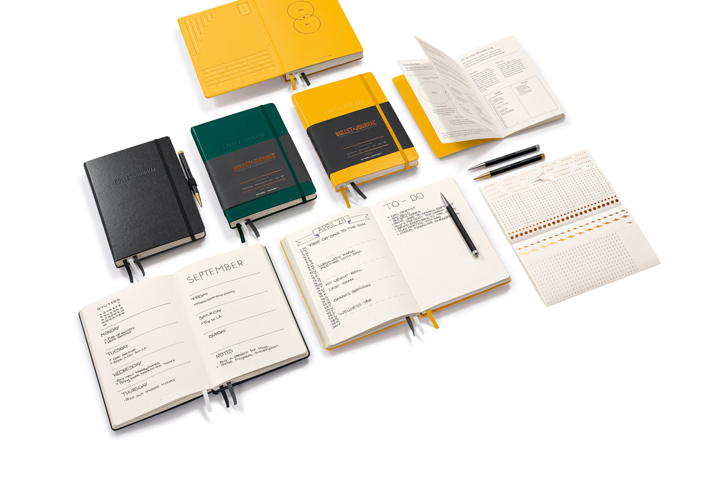 NEW - Bullet Journal Edition 2, Yellow24