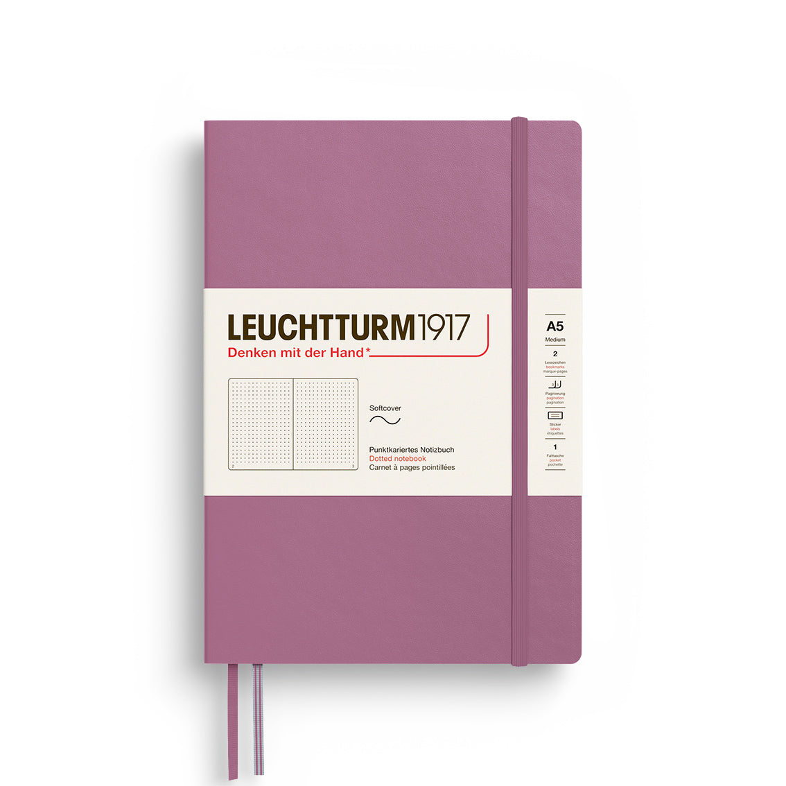 Softcover A5 Medium Dotted & Ruled
