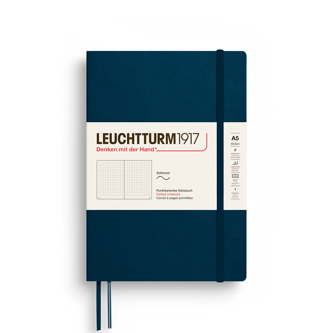 Softcover A5 Medium Dotted & Ruled