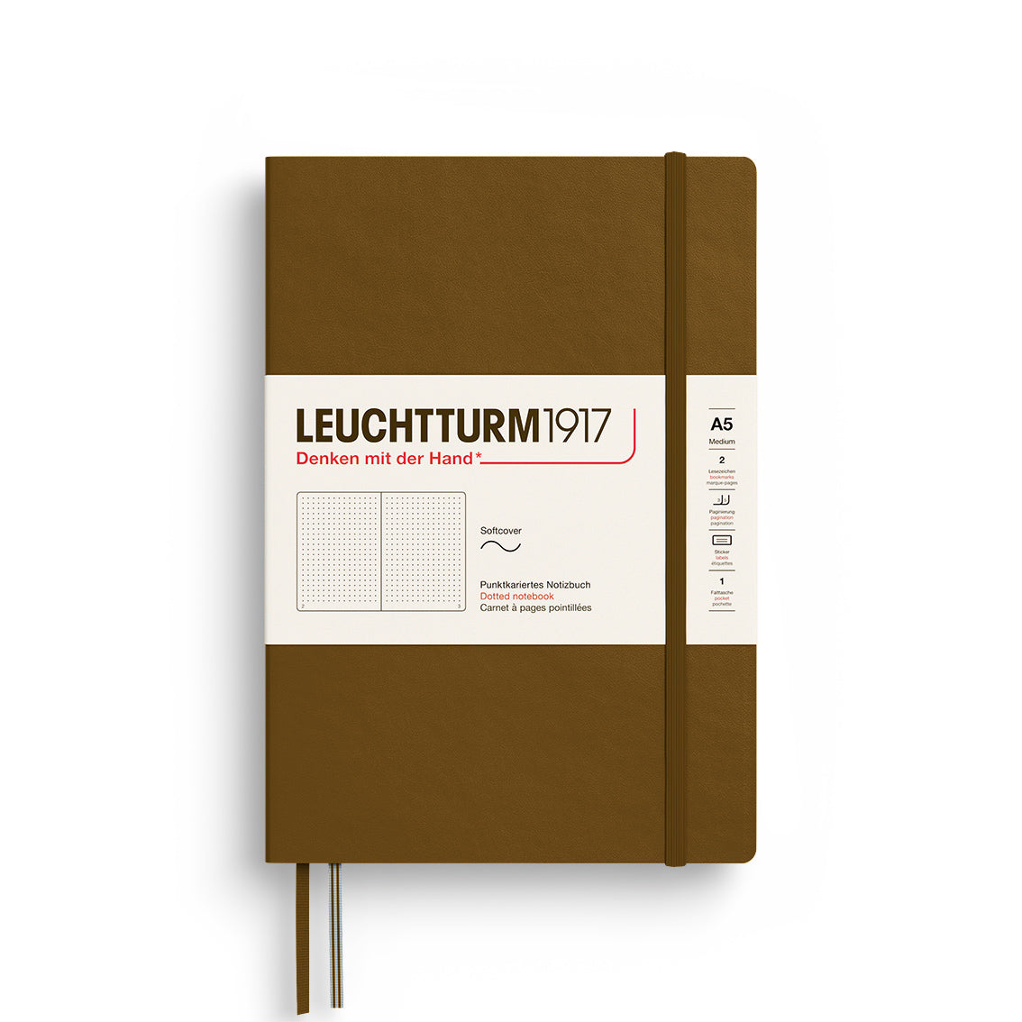 Softcover A5 Medium Dotted & Ruled