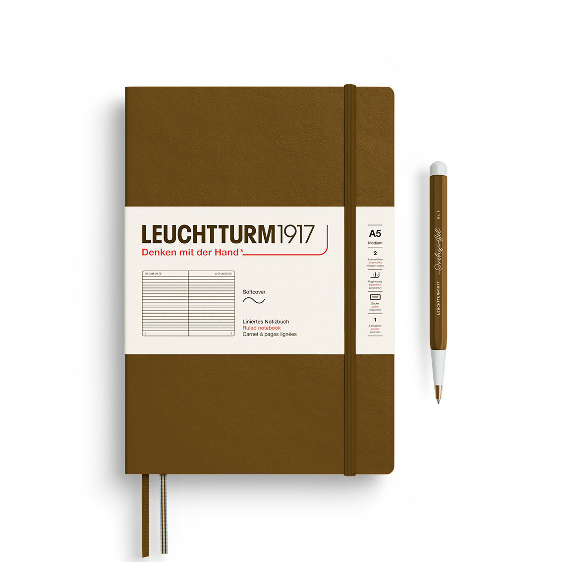 NEW IN: Thinking ahead Softcover A5 (Dotted & Ruled)