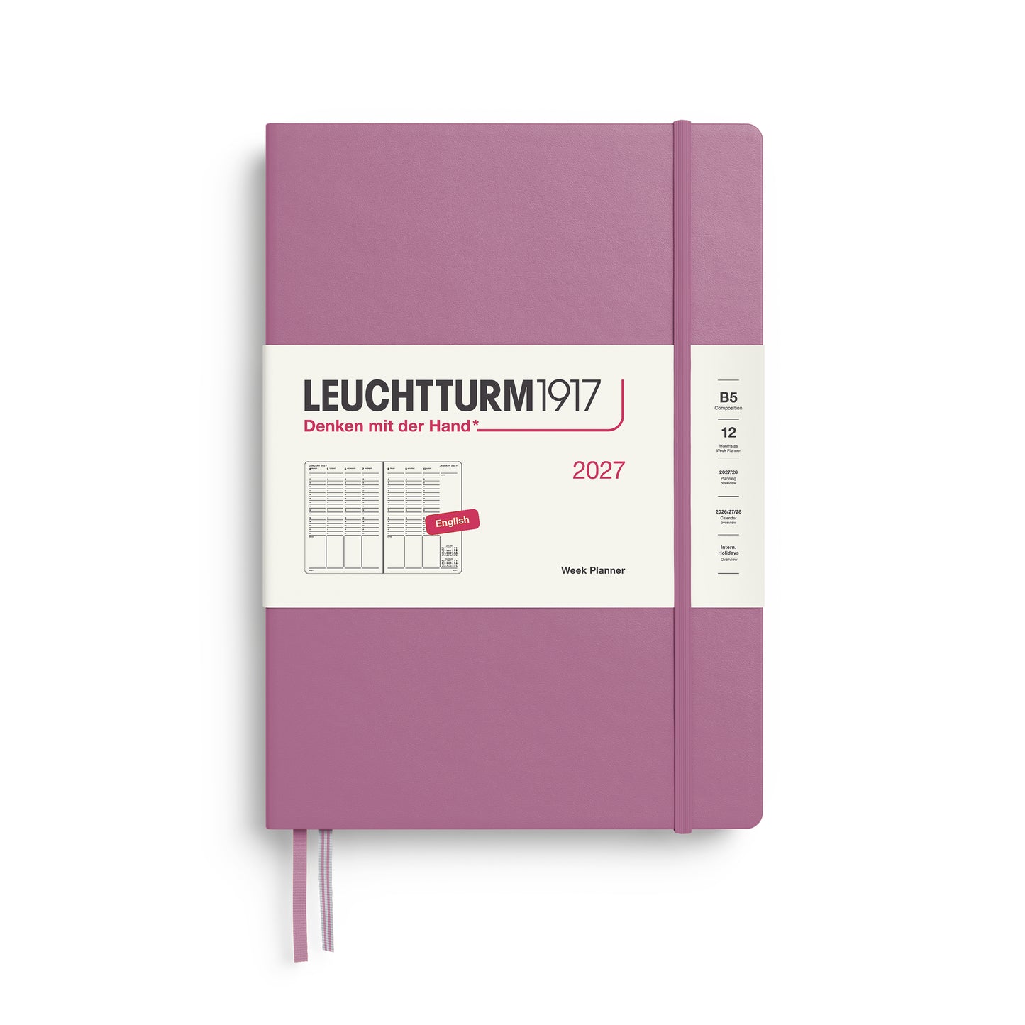 2027 Week Planner