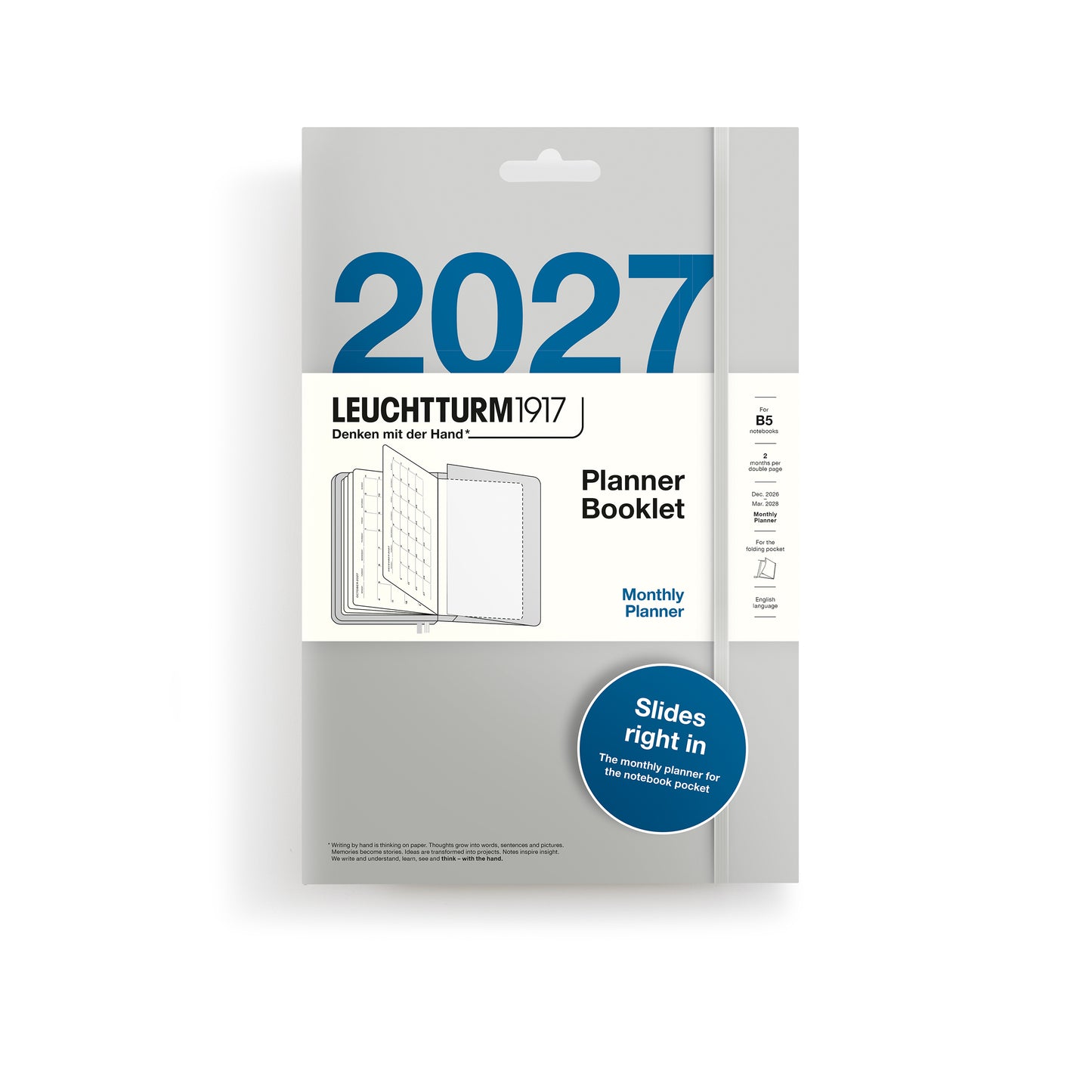 2027 Planner Booklet, Monthly Planner