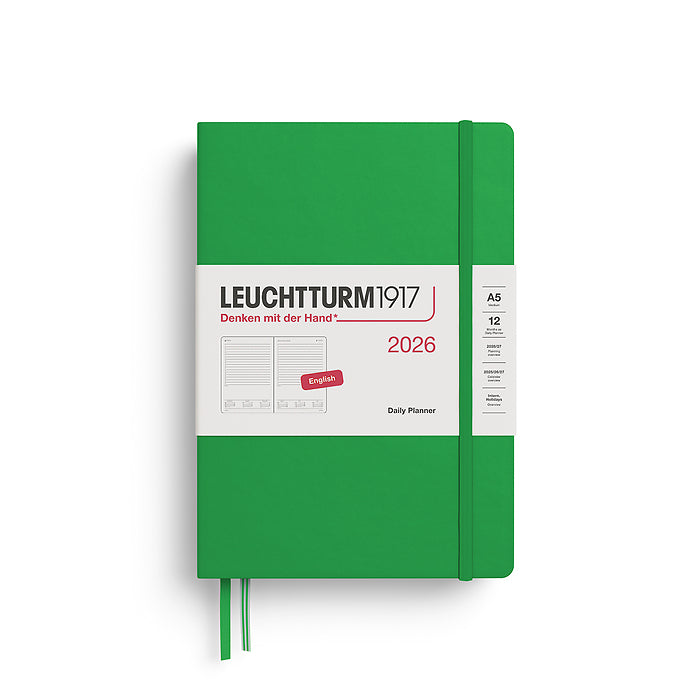 2026 Daily Planner Hardcover A5 Medium & A6 Pocket Hardcover