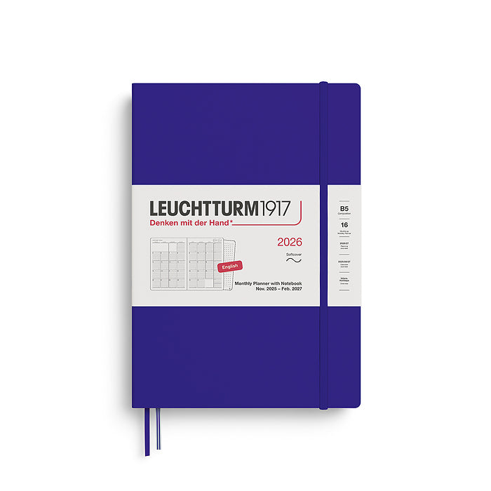 2026 Composition B5 16 Month Planner Softcover