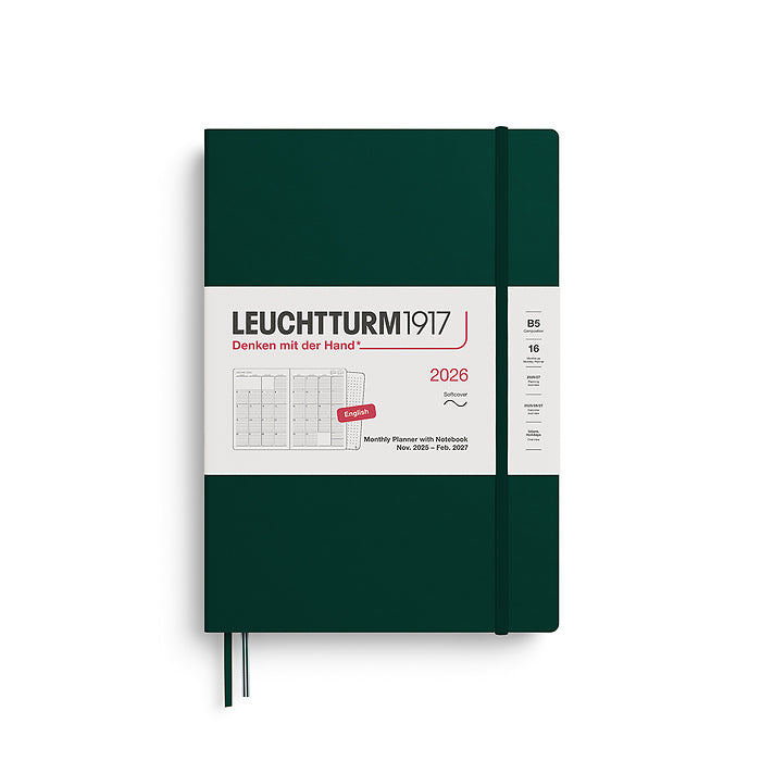 2026 Composition B5 16 Month Planner Softcover