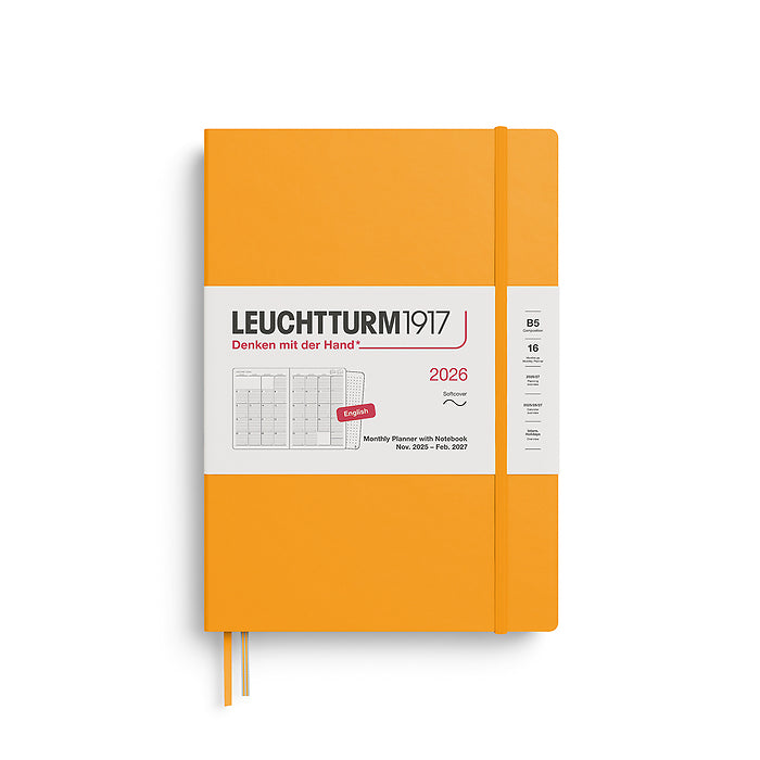 2026 Composition B5 16 Month Planner Softcover