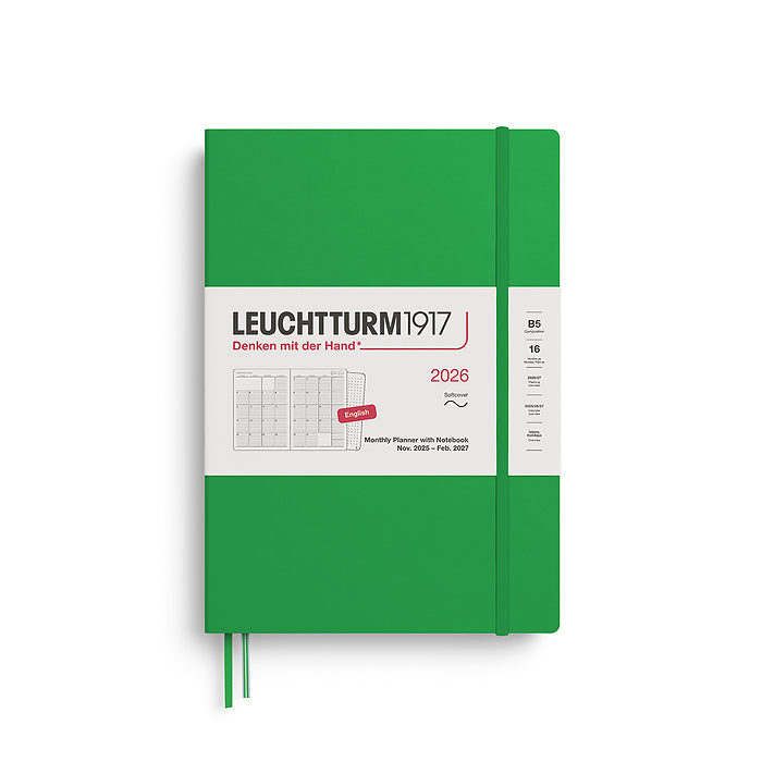 2026 Composition B5 16 Month Planner Softcover