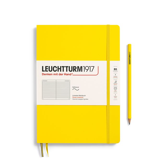 Softcover B5 - (178 x 254mm) Dotted & Ruled
