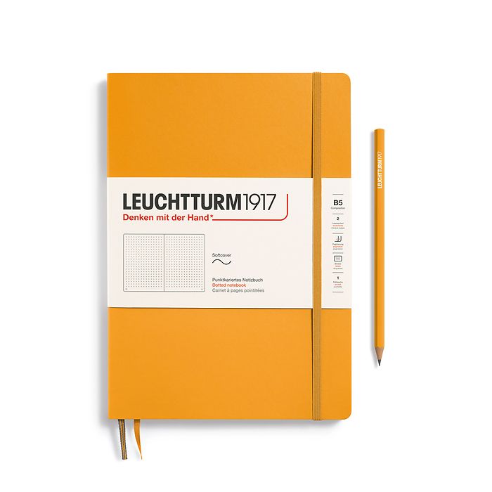 Softcover B5 - (178 x 254mm) Dotted & Ruled
