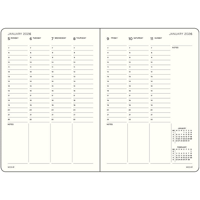 2026 Week Planner