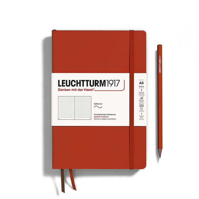 Natural Colours Softcover A5 (Plain, Dotted & Ruled)