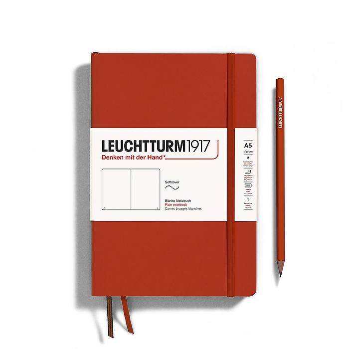 Natural Colours Softcover A5 (Plain, Dotted & Ruled)