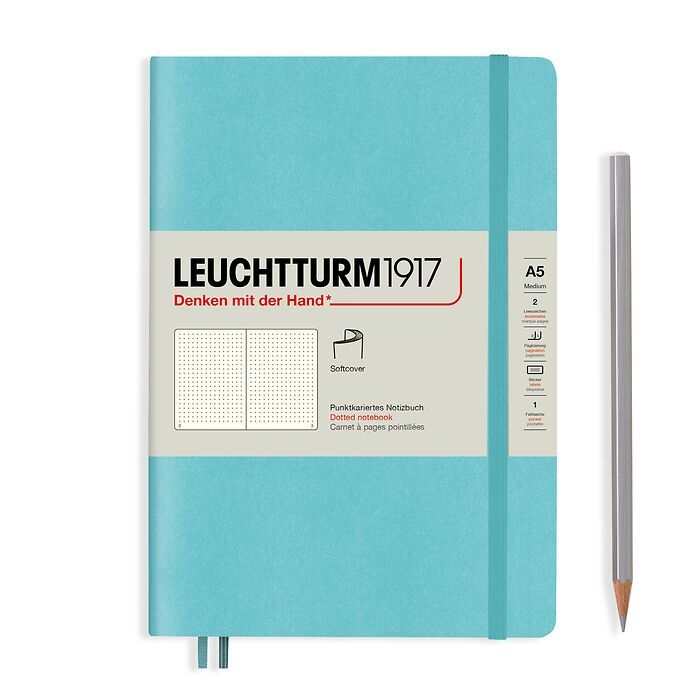 Softcover A5 Medium Dotted & Ruled