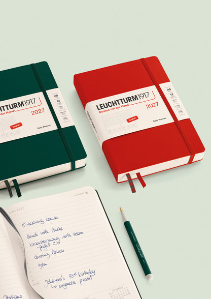 2027 Daily Planners Medium Hardcover