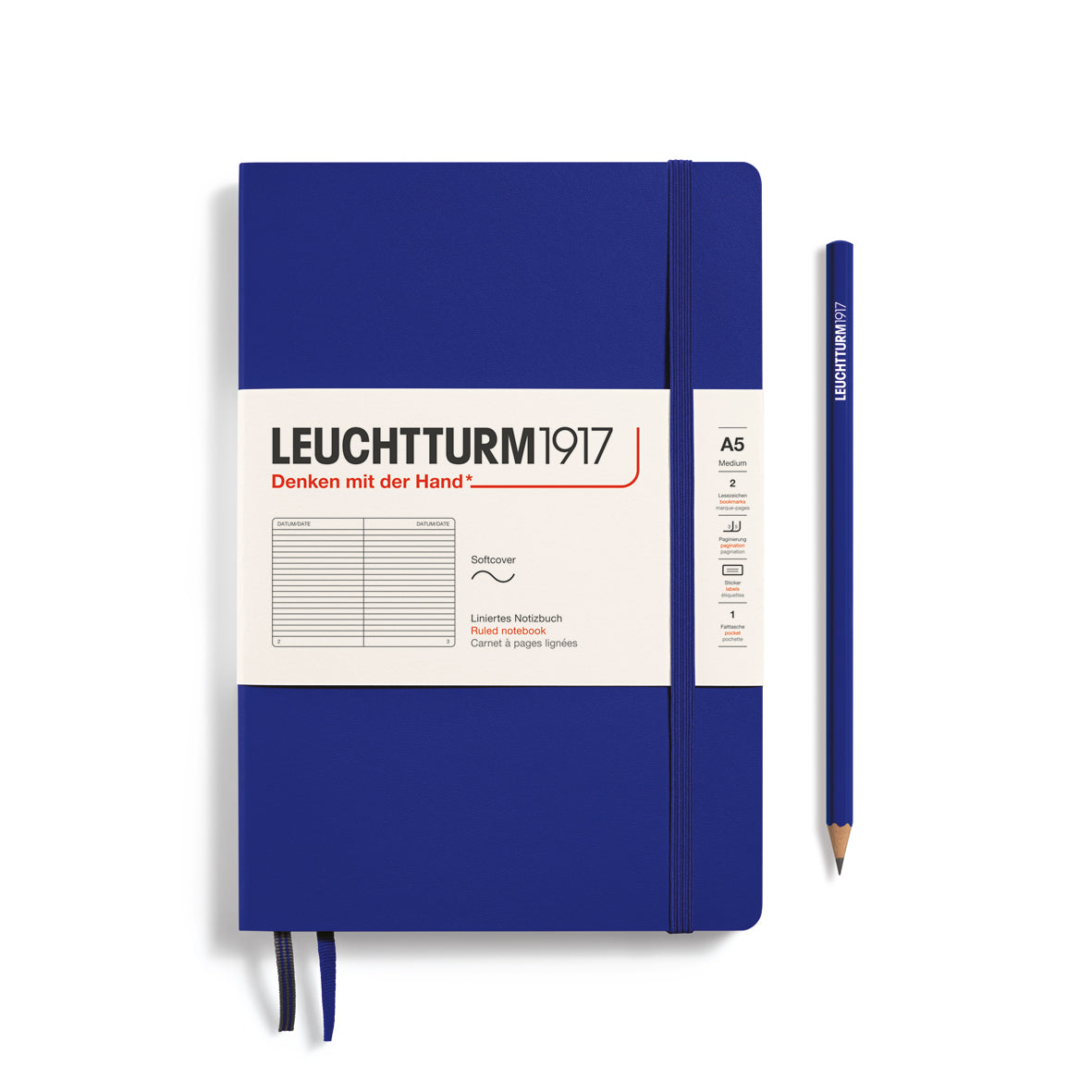 Softcover A5 Medium Dotted & Ruled