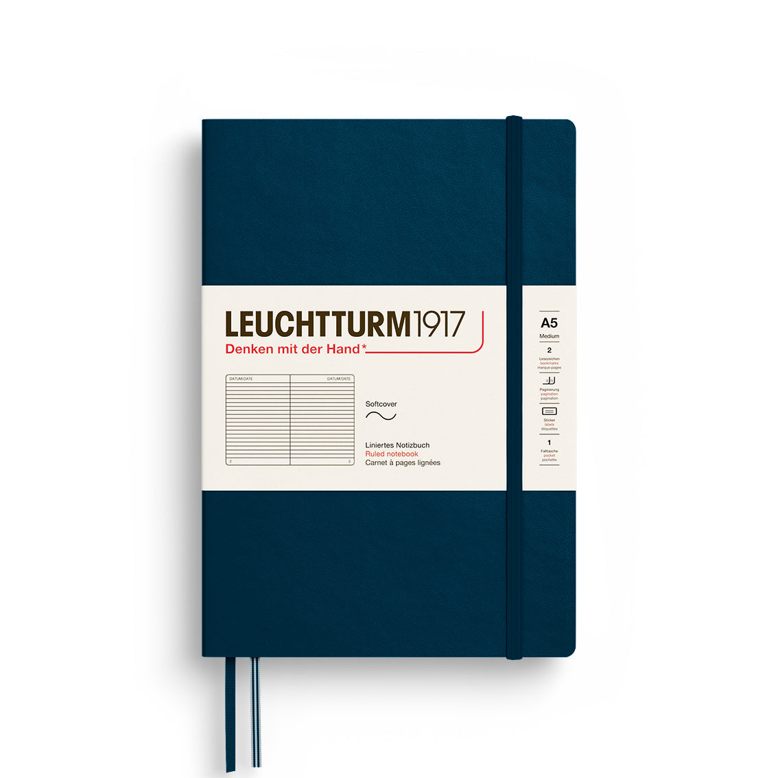 Softcover A5 Medium Dotted & Ruled