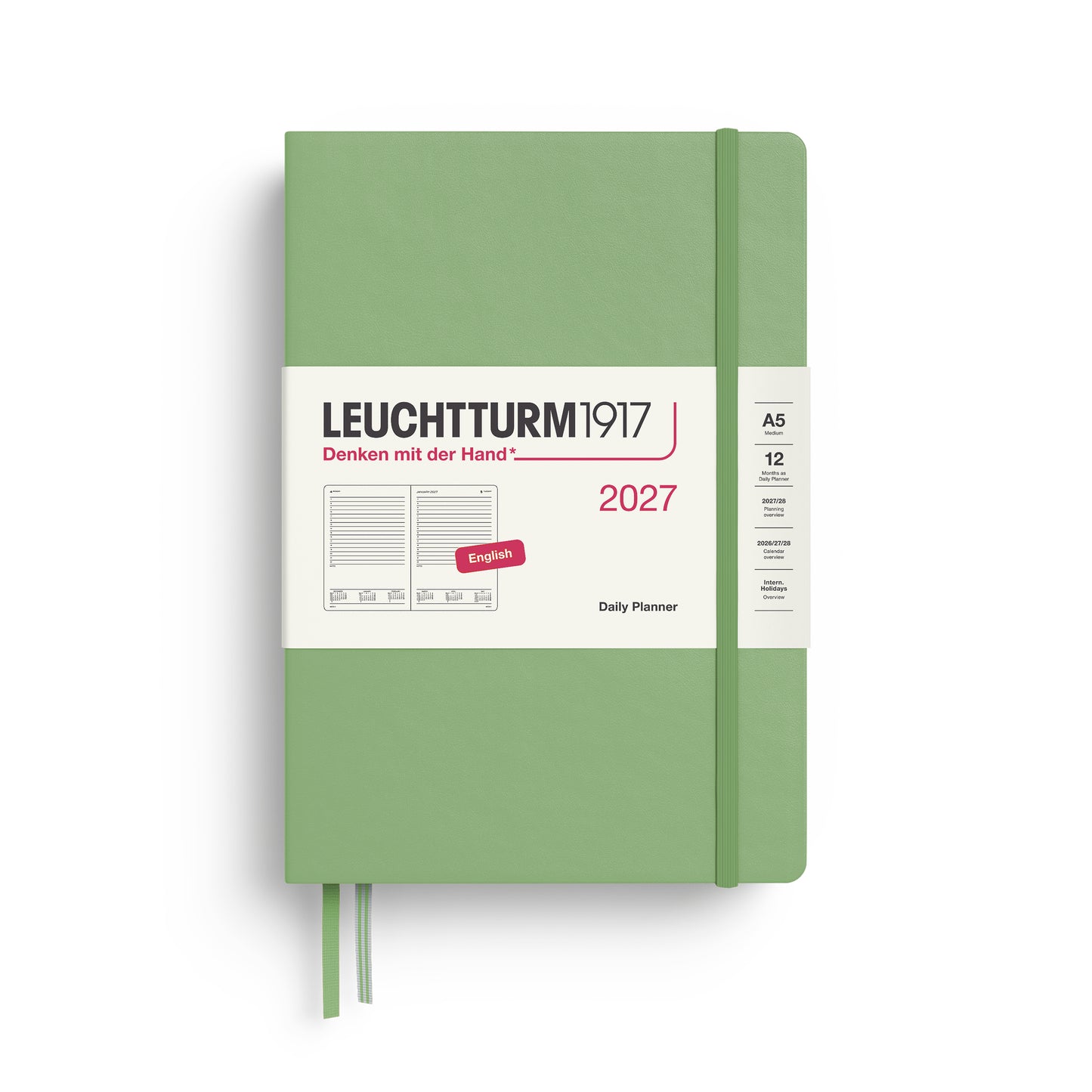 2027 Daily Planners Medium Hardcover