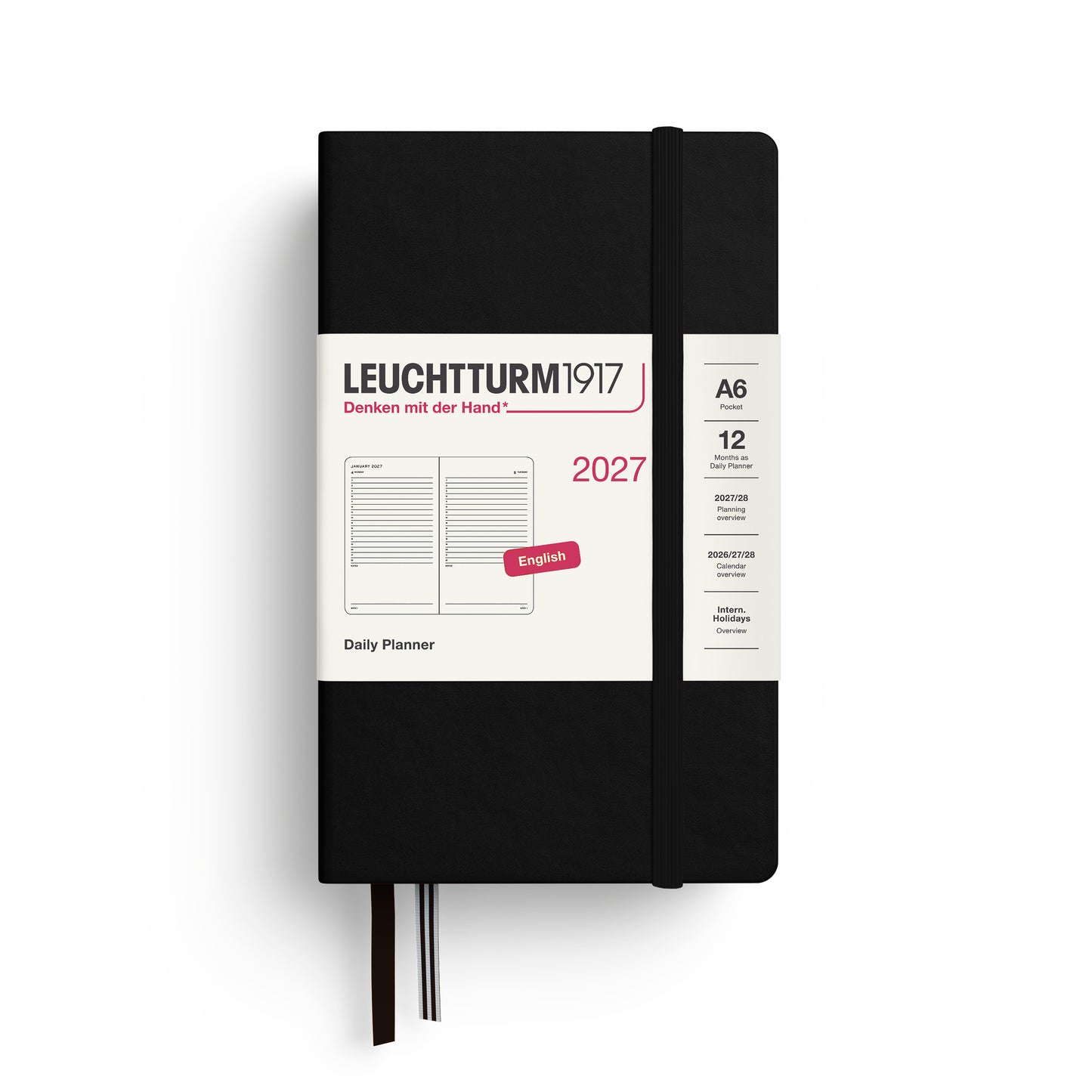 2027 Daily Planners Medium Hardcover