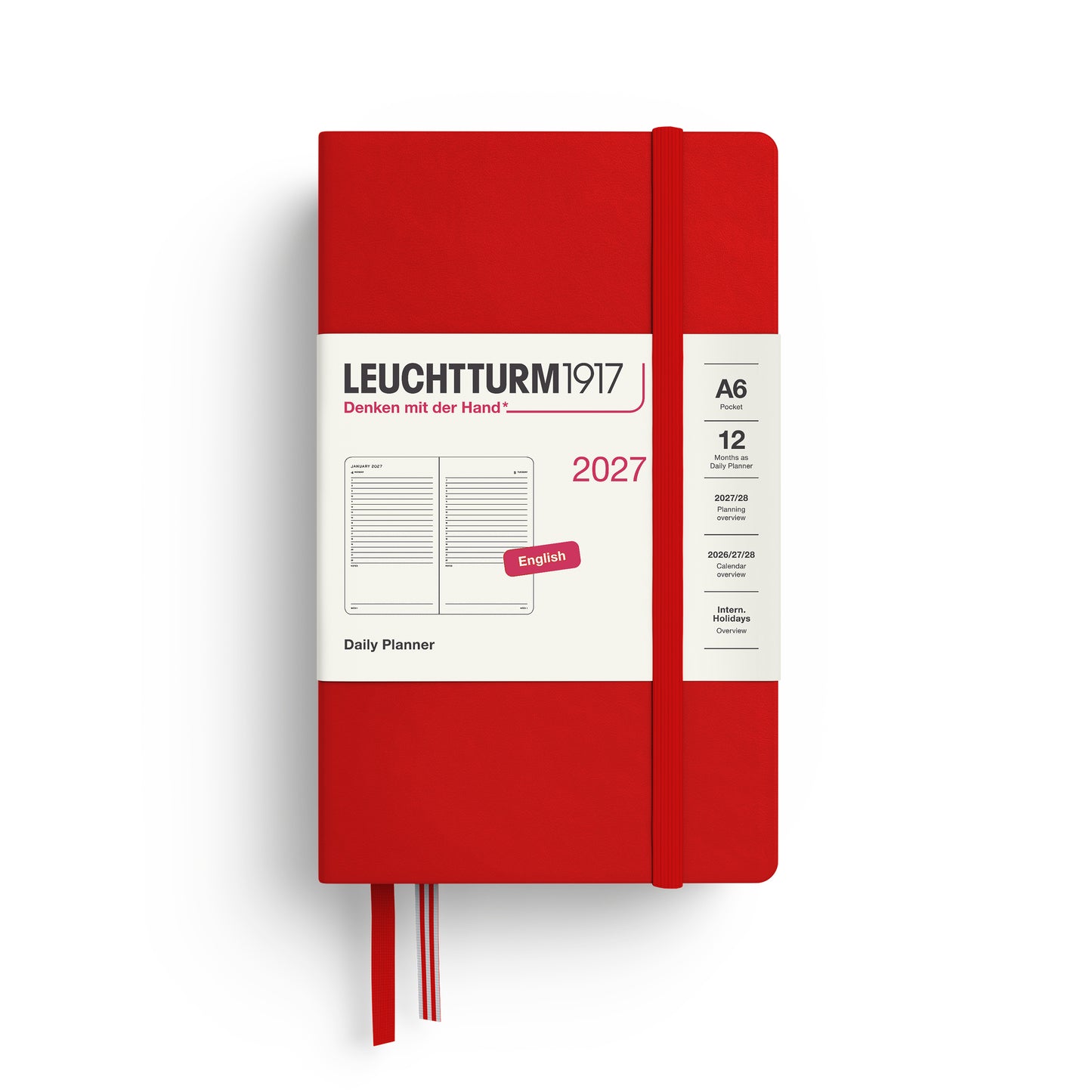 2027 Daily Planners Medium Hardcover
