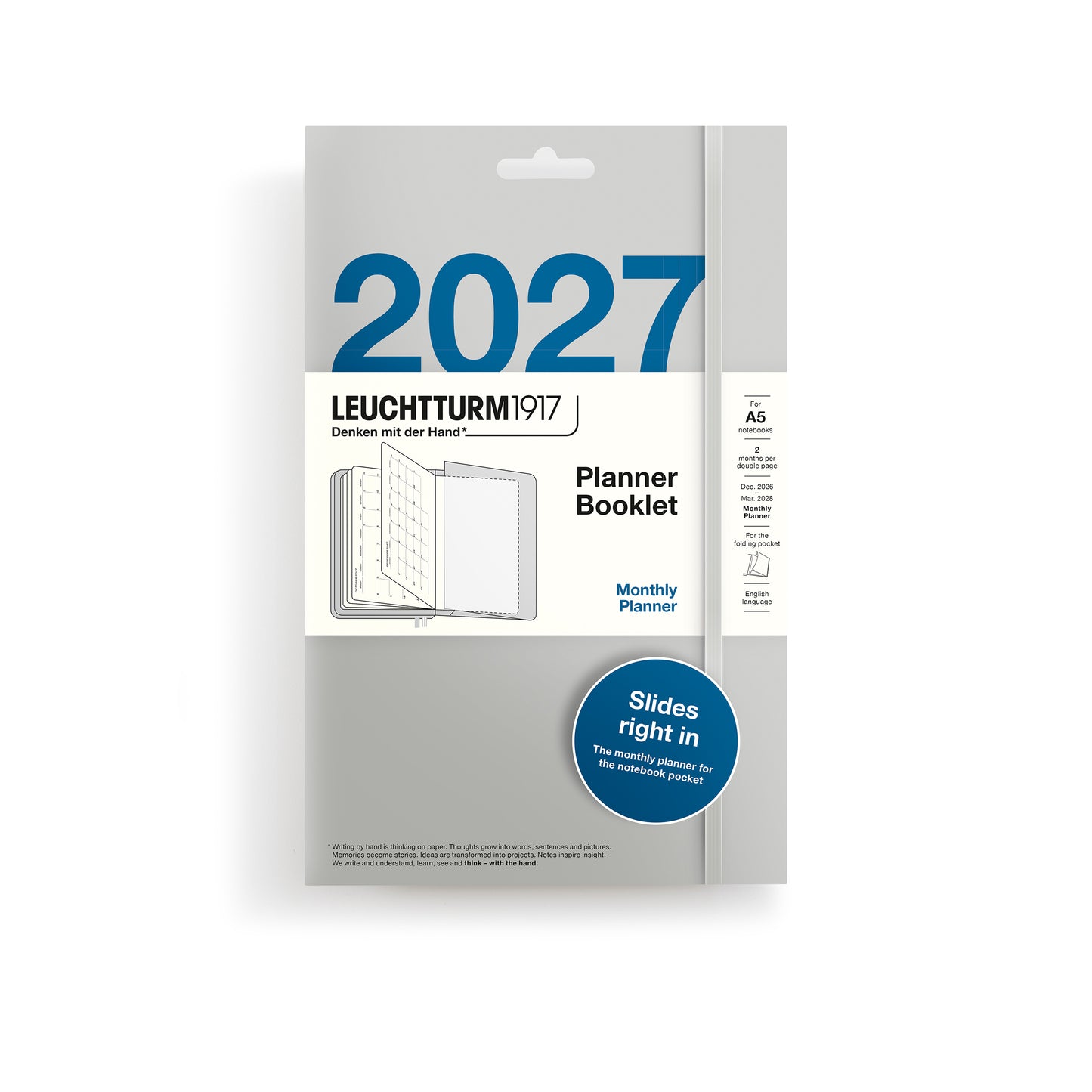 2027 Planner Booklet, Monthly Planner