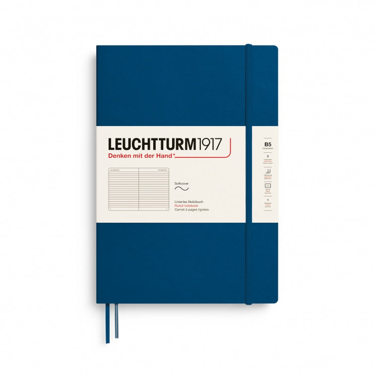 Softcover B5 - (178 x 254mm) Dotted & Ruled