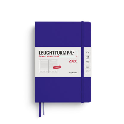 2026 Daily Planner Hardcover A5 Medium & A6 Pocket Hardcover