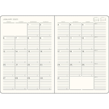 2025 Composition B5 16 Month Planner Softcover