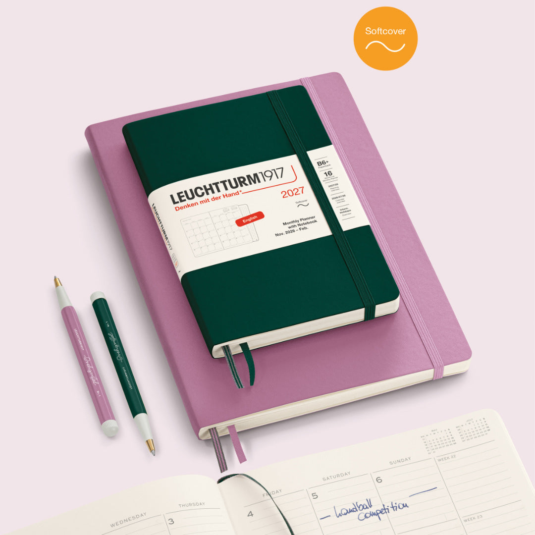 2027 Composition B5 16 Month Planner Softcover