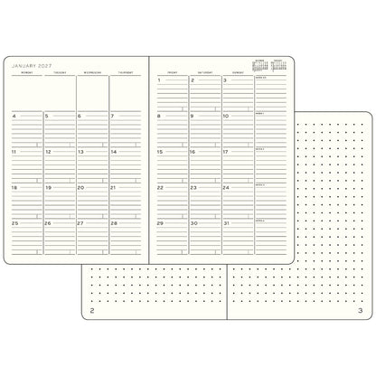2027 Composition B5 16 Month Planner Softcover