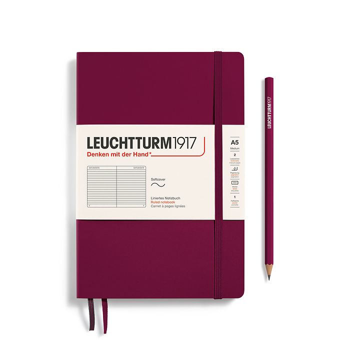 Softcover A5 Medium Dotted & Ruled