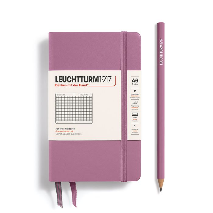 Pocket A6 Squared NEW COLOURS