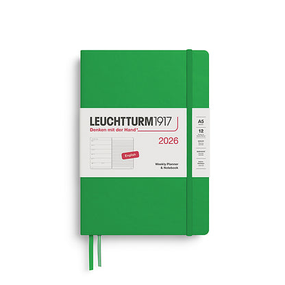 2026 Weekly Planner & Notebook Ruled  - A4 Master, A5 Medium & A6 Pocket - Hardcover