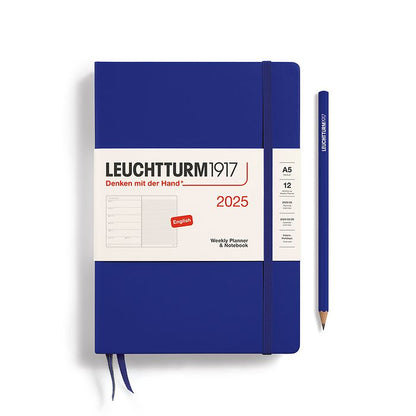 2025 Weekly Planner & Notebook Medium (A5)