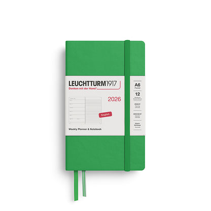 2026 Weekly Planner & Notebook Ruled  - A4 Master, A5 Medium & A6 Pocket - Hardcover