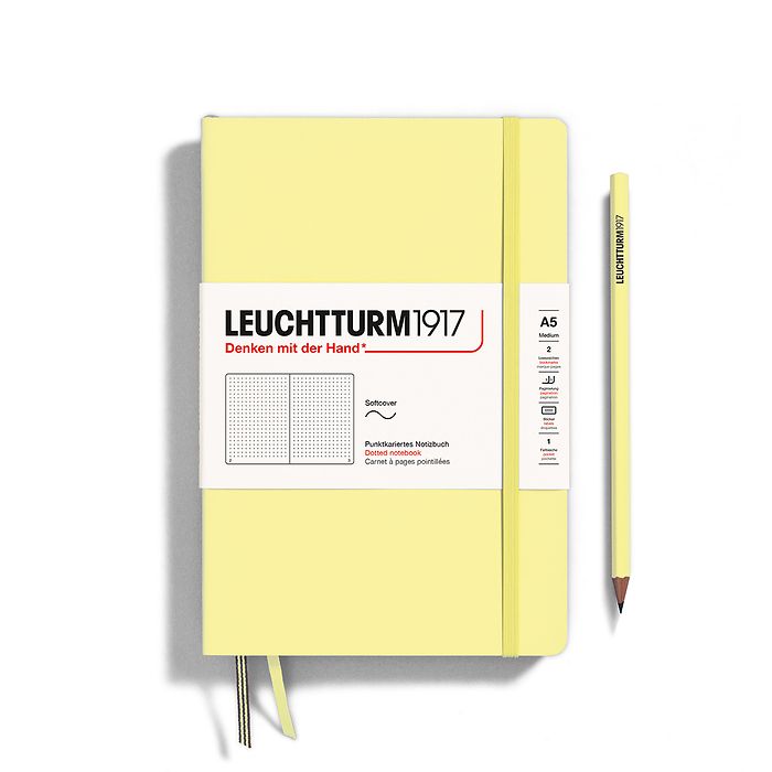 Softcover A5 Medium Dotted & Ruled