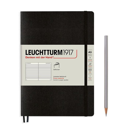 Softcover A5 Medium Dotted & Ruled