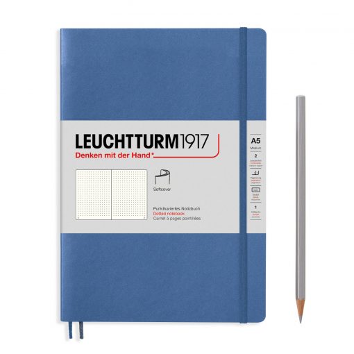 Softcover A5 Medium Dotted & Ruled