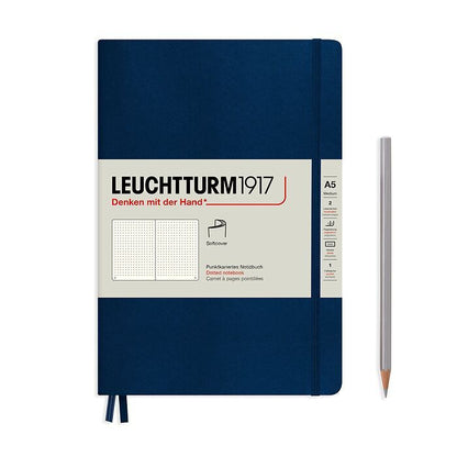 Softcover A5 Medium Dotted & Ruled
