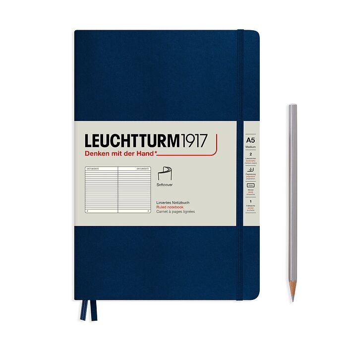 Softcover A5 Medium Dotted & Ruled
