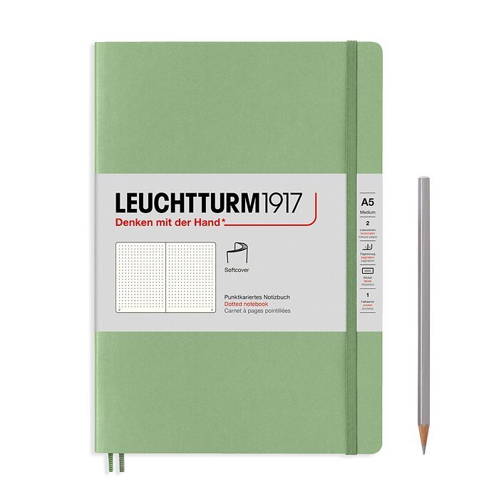 Softcover A5 Medium Dotted & Ruled