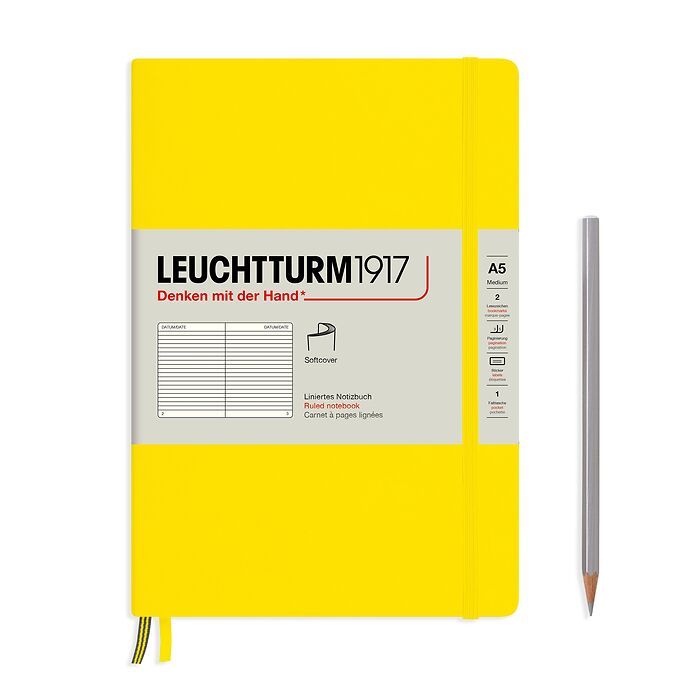 Softcover A5 Medium Dotted & Ruled