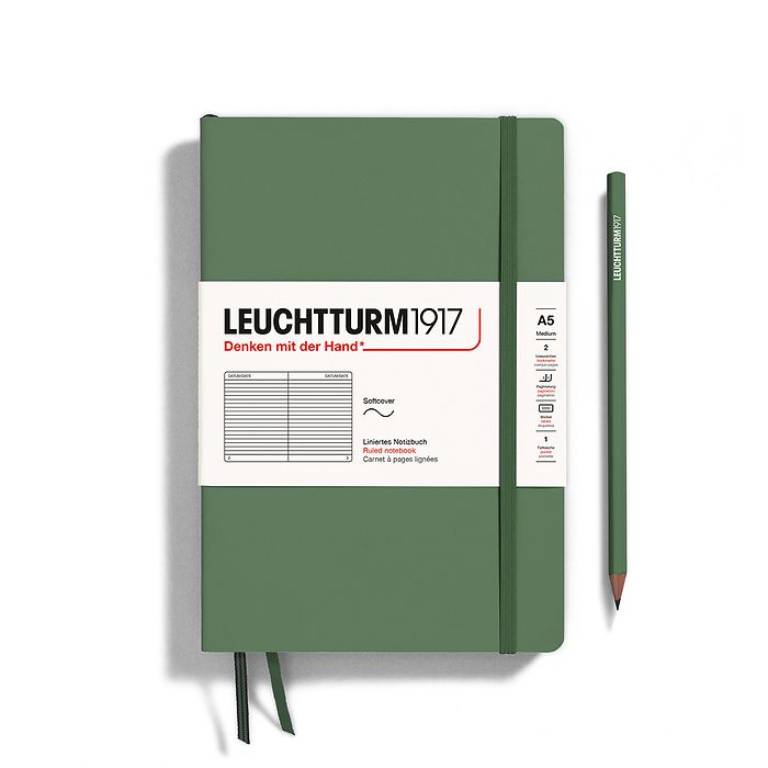 Softcover A5 Medium Dotted & Ruled