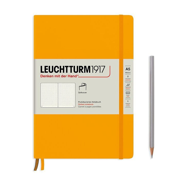Softcover A5 Medium Dotted & Ruled