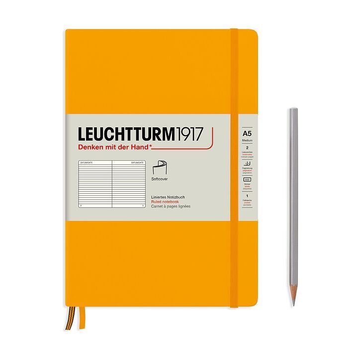 Softcover A5 Medium Dotted & Ruled